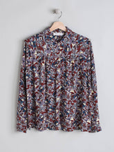 Load image into Gallery viewer, INDI &amp; COLD CAMISA SHIRT AZUL DARK  FLORAL
