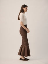 Load image into Gallery viewer, MARLE JOSEPHINE SKIRT ESPRESSO
