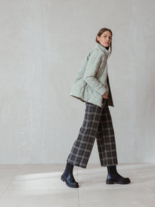 INDI & COLD ABRIGO JACKET KHAKI - REVERSIBLE