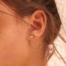 Load image into Gallery viewer, BY CHARLOTTE GOLD BLESSED EARRINGS
