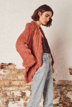 Load image into Gallery viewer, WISH IVY FUR JACKET RUST
