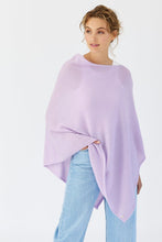 Load image into Gallery viewer, MIA FRATINO PONCHO VIOLET
