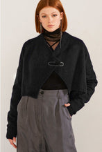 Load image into Gallery viewer, TAYLOR PREPENSE CARDI BLACK
