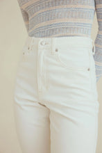 Load image into Gallery viewer, MARLE STRAIGHT LEG JEAN IVORY
