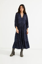 Load image into Gallery viewer, DEL DRESS NAVY STAR
