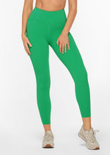 Load image into Gallery viewer, LORNA JANE ZIP POCKET RECYCLED STOMACH SUPPORT ANKLE BITER LEGGING
