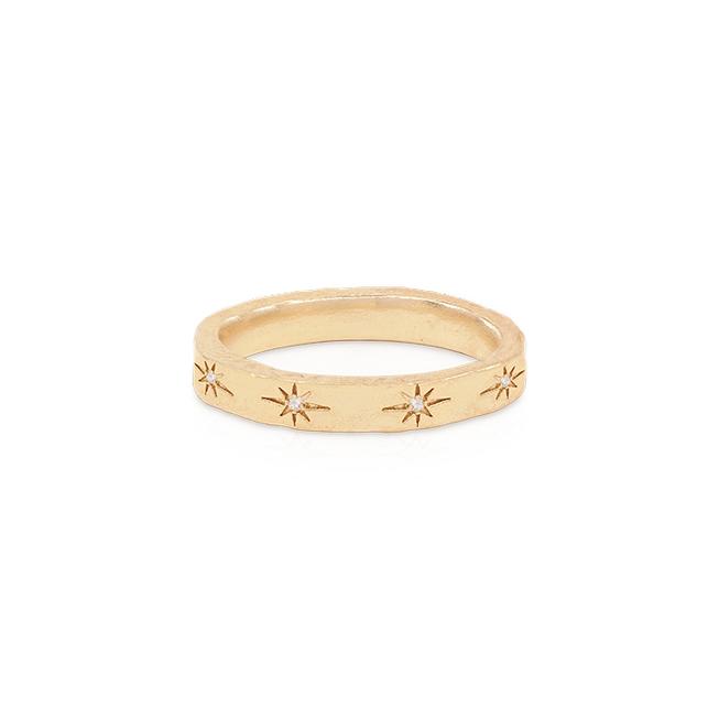 BY CHARLOTTE GOLD STARDUST RING