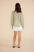 Load image into Gallery viewer, MINK PINK WILLOW BLOUSE SAGE
