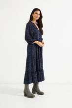Load image into Gallery viewer, DEL DRESS NAVY STAR
