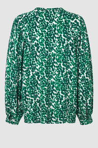 SECOND FEMALE CLOVER BLOUSE GREEN TAMBOURINE