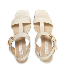 Load image into Gallery viewer, KATHRYN WILSON ISABELLA SANDAL WHITE
