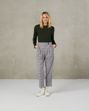 Load image into Gallery viewer, ET ALIA MORGAN PANT MIXED PLAID
