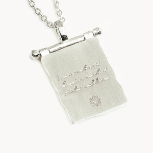 BY CHARLOTTE SILVER WANDERER NECKLACE