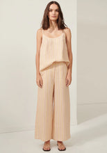 Load image into Gallery viewer, POL MIMOSA PANT PEACH STRIPE
