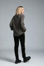 Load image into Gallery viewer, NES SECTION PANT SATIN BLACK
